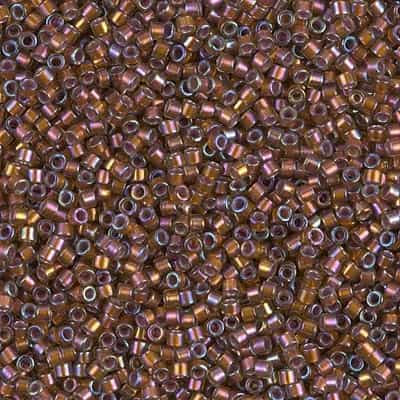 Miyuki Delica Seed Beads 5g 11/0 DB1692 TSL R Walnut