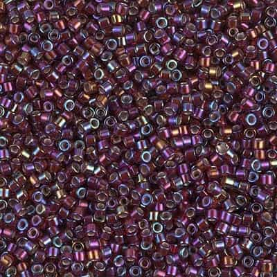 Miyuki Delica Seed Beads 5g 11/0 DB1694 TSL R Marion Berry