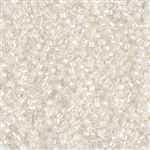 Miyuki Delica Seed Beads 5g 11/0 DB1701 TR ICL Candle Lit White