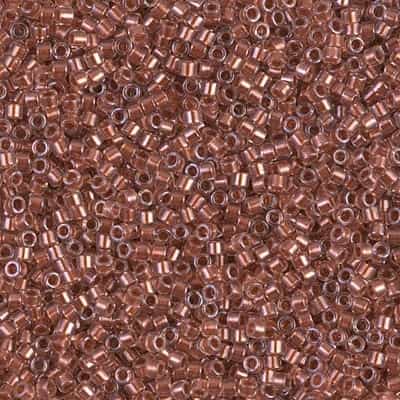 Miyuki Delica Seed Beads 5g 11/0 DB1704 T ICL Bright Copper Wir