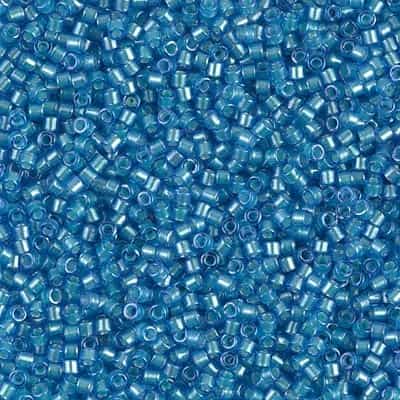 Miyuki Delica Seed Beads 5g 11/0 DB1709 T ICL Blue Bird