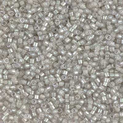 Miyuki Delica Seed Beads 5g 11/0 DB1711 TR ICL Cumulus Cloud