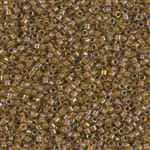 Miyuki Delica Seed Beads 5g 11/0 DB1738 ICL R Peridot/Amber