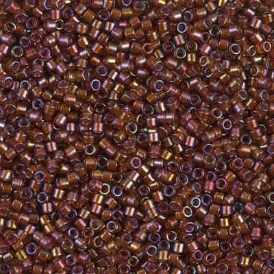 Miyuki Delica Seed Beads 5g 11/0 DB1750 ICL R Saspirilla