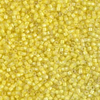 Miyuki Delica Seed Beads 5g 11/0 DB1776 ICL R Mellow Yellow