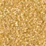 Miyuki Delica Seed Beads 5g 11/0 DB1801 Yellow Chiffon Satin