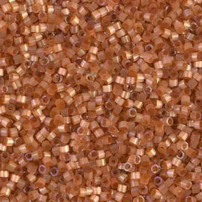 [ DS ] Miyuki Delica Seed Beads 5g 11/0 DB1804 Dark Peachy Fuzz Satin