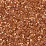 Miyuki Delica Seed Beads 5g 11/0 DB1804 Dark Peachy Fuzz Satin