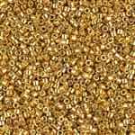 Miyuki Delica Seed Beads 5g 11/0 DB1832 Duracoat Gold