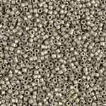 Miyuki Delica Seed Beads 5g 11/0 DB1851F Duracoat GA MA Light Pewter