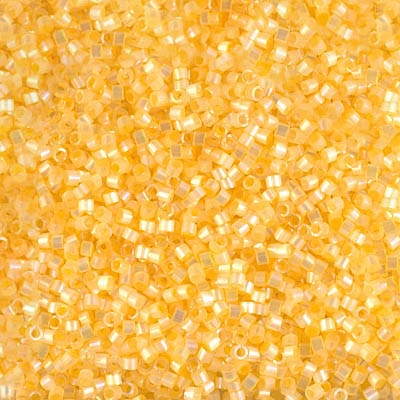 [ DS ] Miyuki Delica Seed Beads 5g 11/0 DB1861 Satin Inside Dyed Honey Mustard