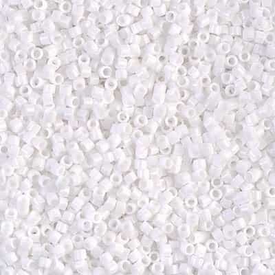 Miyuki Delica Seed Beads 5g 11/0 DB0200 OP White