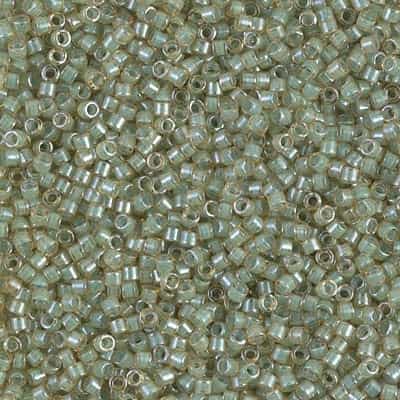 [ DS ] Miyuki Delica Seed Beads 5g 11/0 DB2052 Luminous Sage/Amber