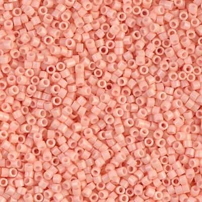 [ DS ] Miyuki Delica Seed Beads 5g 11/0 DB0206 OPL Light Peachy Coral