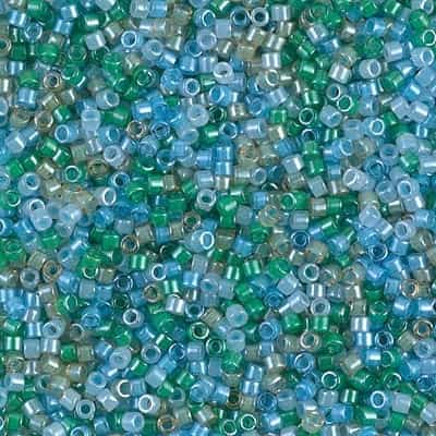 [ DS ] Miyuki Delica Seed Beads 5g 11/0 DB2067 Luminous Mermaid Waves Mix