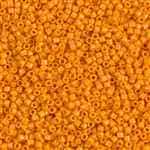 Miyuki Delica Seed Beads 5g 11/0 DB2104 Duracoat Opaque Dyed Cheddar Orange