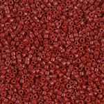 Miyuki Delica Seed Beads 5g 11/0 DB2119 Duracoat Opaque Dyed Light Maroon