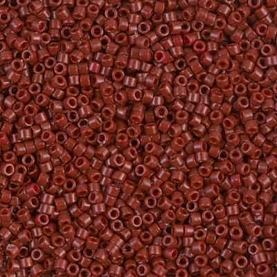 [ DS ] Miyuki Delica Seed Beads 5g 11/0 DB2120 Duracoat Opaque Dyed Dark Maroon