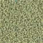 Miyuki Delica Seed Beads 5g 11/0 DB2123 Duracoat Opaque Dyed Light Khaki Green