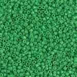 Miyuki Delica Seed Beads 5g 11/0 DB2126 Duracoat Opaque Dyed Spring Green