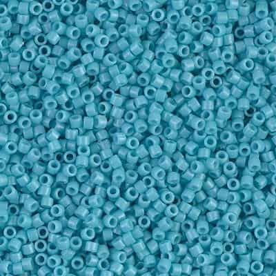 Miyuki Delica Seed Beads 5g 11/0 DB2128 Duracoat Opaque Dyed Robin Egg Blue