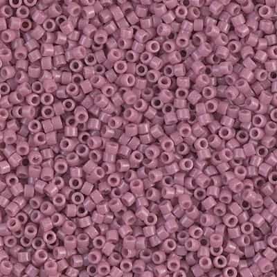 Miyuki Delica Seed Beads 5g 11/0 DB2137 Duracoat Opaque Dyed Light Mulberry