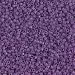 Miyuki Delica Seed Beads 5g 11/0 DB2140 Duracoat Opaque Dyed Dark Orchid