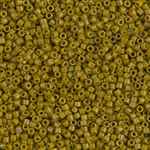 Miyuki Delica Seed Beads 5g 11/0 DB2141 Duracoat Opaque Dyed Green Olive