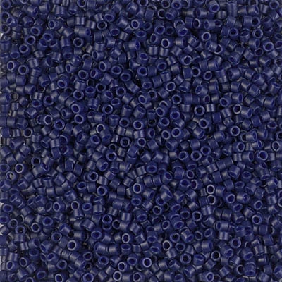[ DS ] Miyuki Delica Seed Beads 5g 11/0 DB2144 Duracoat Opaque Dyed Matte Cobalt