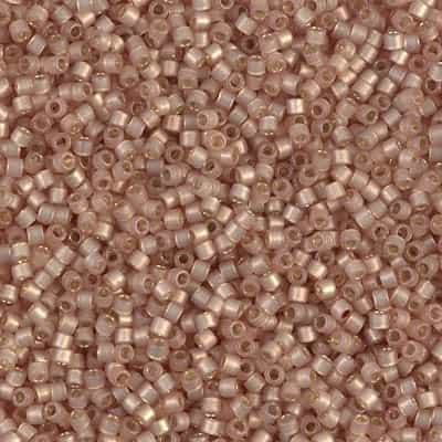 [ DS ] Miyuki Delica Seed Beads 5g 11/0 DB2177 Duracoat Silver Lined Matte Dyed Wheat