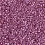 Miyuki Delica Seed Beads 5g 11/0 DB2180 Duracoat Silver Lined Matte Dyed
