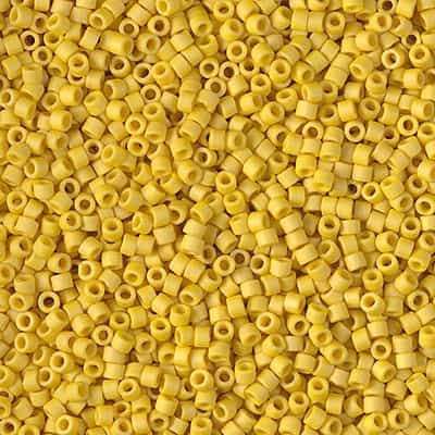 [ DS ] Miyuki Delica Seed Beads 5g 11/0 DB2284 Opaque Matte Glazed School Bus