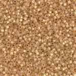 Miyuki Delica Seed Beads 1g 11/0 DB0230 ICL Opal/24 KT Gold Plated