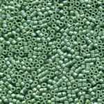 Miyuki Delica Seed Beads 5g 11/0 DB2312 OP MA Glazed Rainbow Pararkeet Green