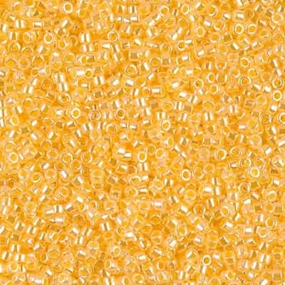 [ DS ] Miyuki Delica Seed Beads 5g 11/0 DB0233 OPL Butterscotch Yellow