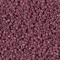 Miyuki Delica Seed Beads 5g 11/0 DB2355 Duracoat Opaque Grape Purple