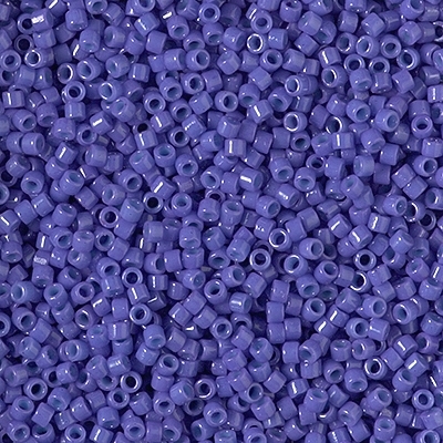 Miyuki Delica Seed Beads 5g 11/0 DB2359 Duracoat Opaque Violet Blue