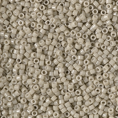 Miyuki Delica Seed Beads 5g 11/0 DB2363 Duracoat Opaque Antique White
