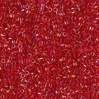 Miyuki Delica Seed Beads 5g 11/0 DB2374 Inside Color Lined Dyed Cerise Pink