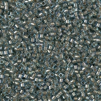 Miyuki Delica Seed Beads 5g 11/0 DB2379 Inside Color Lined Dyed Iced Slate