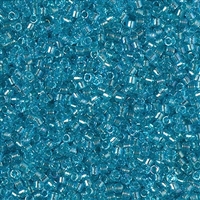Miyuki Delica Seed Beads 5g 11/0 DB2382 Inside Color Lined Dyed Glacier Blue