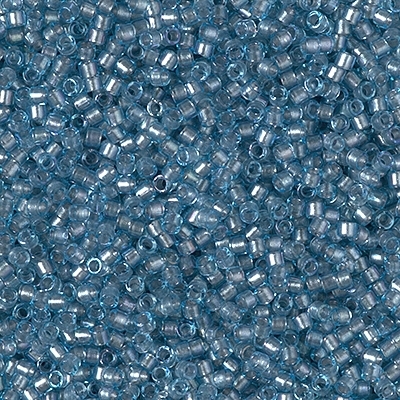 [ DS ] Miyuki Delica Seed Beads 5g 11/0 DB2383 Inside Color Lined Dyed Blue Lace