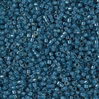 Miyuki Delica Seed Beads 5g 11/0 DB2384 Inside Color Lined Dyed Dusty Cornflower