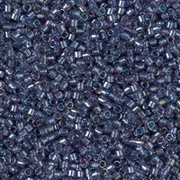 Miyuki Delica Seed Beads 5g 11/0 DB2387 Inside Color Lined Dyed Rainy Days