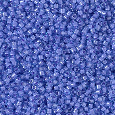 Miyuki Delica Seed Beads 5g 11/0 DB2388 Inside Color Lined Dyed Lily of the Nile