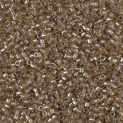 [ DS ] Miyuki Delica Seed Beads 5g 11/0 DB2396 Inside Color Lined Dyed Oatmeal