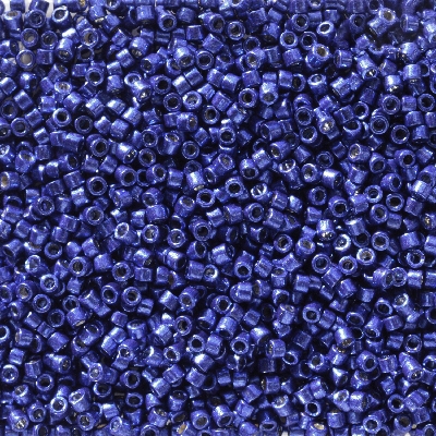 Miyuki Delica Seed Beads 5g 11/0 DB2511 Duracoat Galvanized Navy