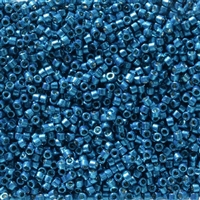 Miyuki Delica Seed Beads 5g 11/0 DB2514 Duracoat Galvanized Dark Capri Blue