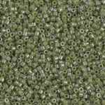 Miyuki Delica Seed Beads 5g 11/0 DB0263 OPL Aloe Green