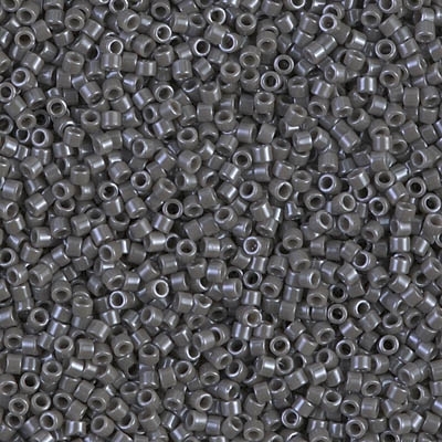 Miyuki Delica Seed Beads 5g 11/0 DB0268 OPL Dark Grey Slate